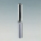 Integrated cemented carbide straight handle straight groove reamer