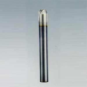 Carbide tip high hardness ball end mill