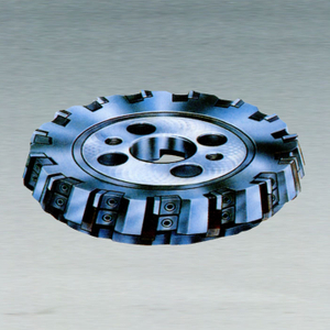 Carbide indexable face milling cutter Kr75 degrees