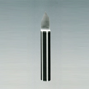 Integrated carbide engraving knife