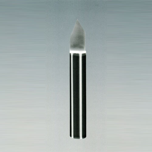 Integrated carbide engraving knife