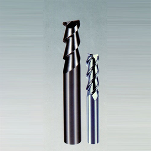 End milling cutters for aluminum carbide processing