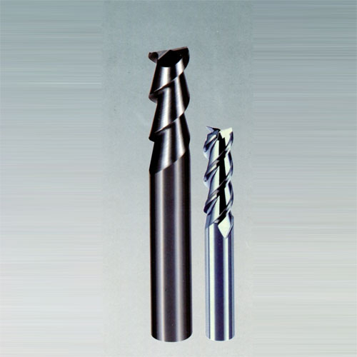 End milling cutters for aluminum carbide processing