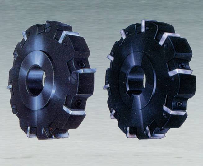 Carbide three-sided and double-sided milling cutters